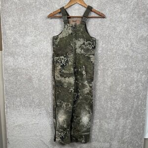 RedHead Silent Hide Bib Pants Youth Medium Camouflage Thermolite Strata
